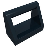 Тайл 1x2, з ручкою - Black