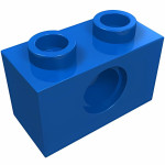 Технік брік 1x2 - Blue