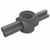 Конектор з двома осями 1L (180) - Dark Bluish Gray