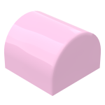 Слоуп закруглений 1x1 2/3 - Bright Pink