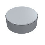 Тайл 1x1, круглий - Light Bluish Gray