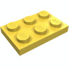 Плейт 2x3 - Yellow