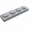 Плейт 1x4 - Light Bluish Gray