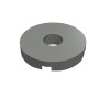 Тайл 2x2, круглий з отвором - Dark Bluish Gray
