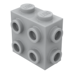 Брік модифік. 1x2x1 2/3, 8 стадів - Light Bluish Gray