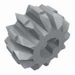 Шестерня на 12 - Light Bluish Gray