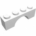 Арка 1x4 зі стадами - White