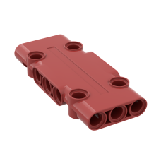Вузька панель 3x7 - Red
