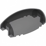 Лобове скло 10x6x3, з вирізом (напівсфера) - Trans-Black (2023)