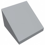 Слоуп 1x1 2/3 - Light Bluish Gray