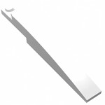 Слоуп закруглений 10x1 - White
