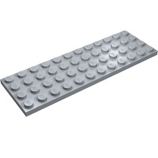 Плейт 4x12 - Light Bluish Gray