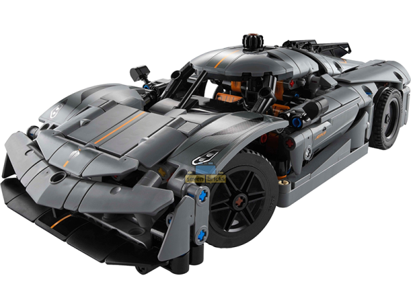 LEGO 42173 Koenigsegg Jesko Absolut Gray Hypercar