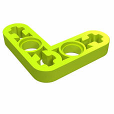 Ліфтарм тонкий - 3x3 г-подібний - Lime