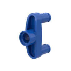 Конектор 3L під 2 піни по краям - Blue
