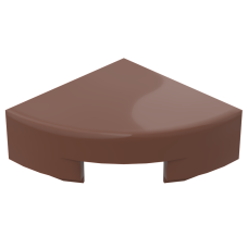 Тайл 1x1, четвертина - Reddish Brown