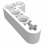 Ліфтарм г-подібний 2x4 - White