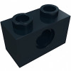 Технік брік 1x2 - Black