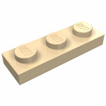 Плейт 1x3 - Tan