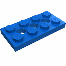 Технік плейт 2x4 - Blue