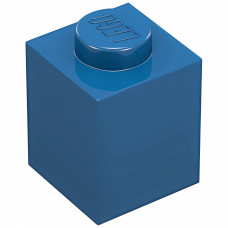 Брік 1x1 - Blue