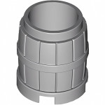 Бочка 2x2x2 - Light Bluish Gray