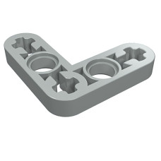 Ліфтарм тонкий - 3x3 г-подібний - Light Gray