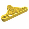 Ліфтарм тонкий - 3x5 трикутник new - Yellow