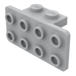 Плейт г-подібний 1x2x2x4 (вниз) - Light Bluish Gray