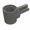 Конектор з віссю 1L - Dark Bluish Gray