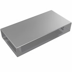 Тайл 1x2, прямокутник - Trans-Brown (Old Trans-Black)