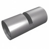 Конектор під пін на 2 з розрізом - Flat Silver