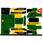 Наліпки з набору LEGO Technic 42136