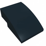 Слоуп закруглений 3x2 - Black