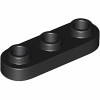 Плейт 1x3, закруглений - Black
