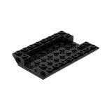 Слоуп 6x8, зворотній (з вирізом) - Black