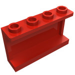 Панель 1x4x2 - Red