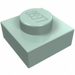 Плейт 1x1 - Sand Green