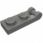 Плейт 1x2, з поручнем - Dark Bluish Gray
