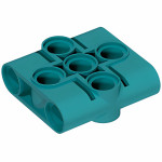 Конектор під пін 3x3 (бісквіт) - Dark Turquoise