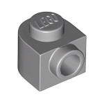 Брік модифік. 1x1, 2/3 - закруглений - Light Bluish Gray
