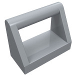 Тайл 1x2, з ручкою - Light Bluish Gray
