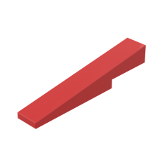 Слоуп 1x6x1 (з вирізом) - Red