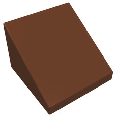 Слоуп 1x1 2/3 - Reddish Brown