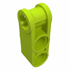 Конектор 3L під 2 піни + вісь - Lime