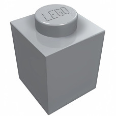 Брік 1x1 - Light Bluish Gray