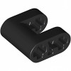 Конектор під вісь 2x2 - Black