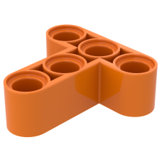 Ліфтарм т-подібний 3x3 - Orange