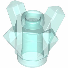Кристал 1x1 - Trans-Light Blue