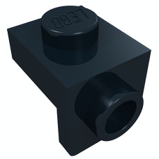 Плейт г-подібний 1x1x1x1 (вниз) - Black